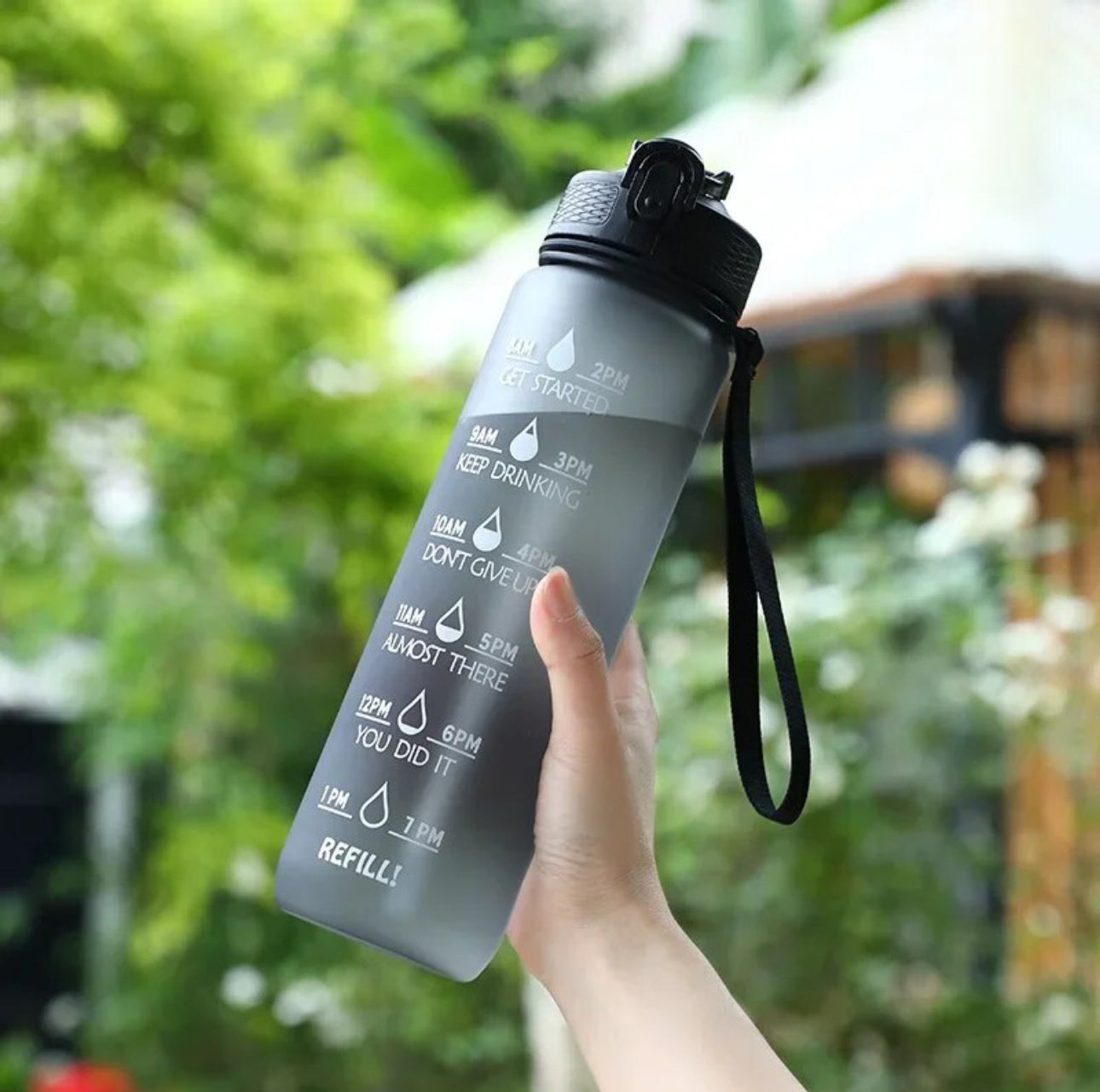 32oz Motivational Water Bottle