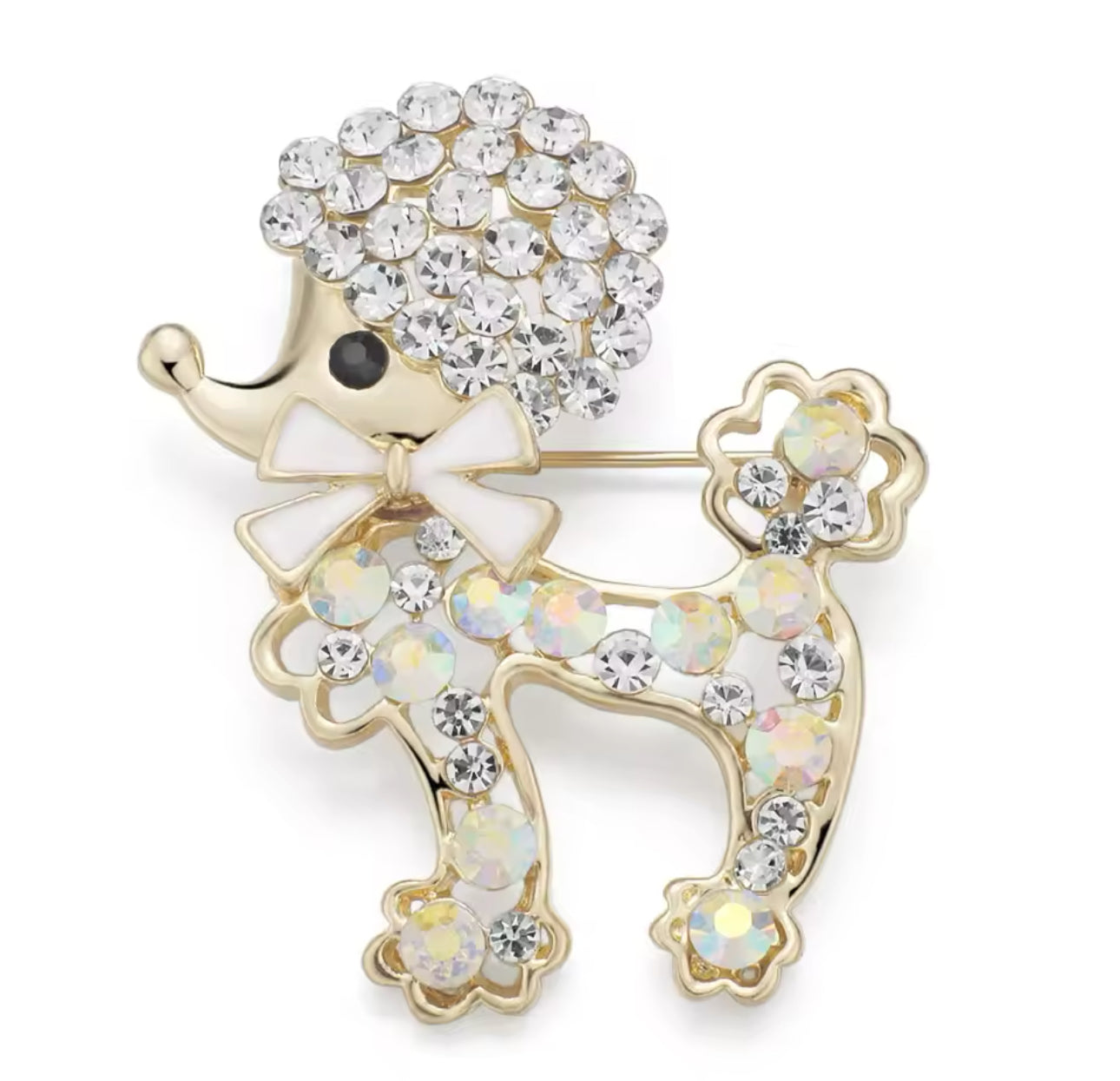 Baby Poodle Pin