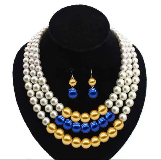 Multi Layer Pearl Set