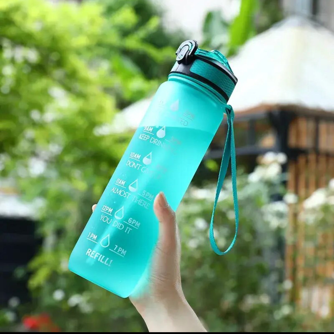 32oz Motivational Water Bottle