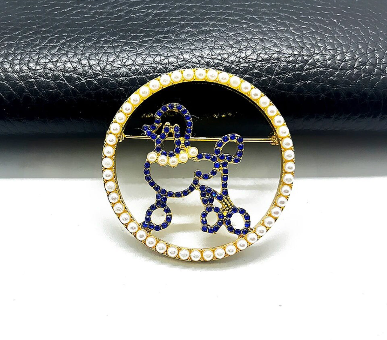 Poodle Pin