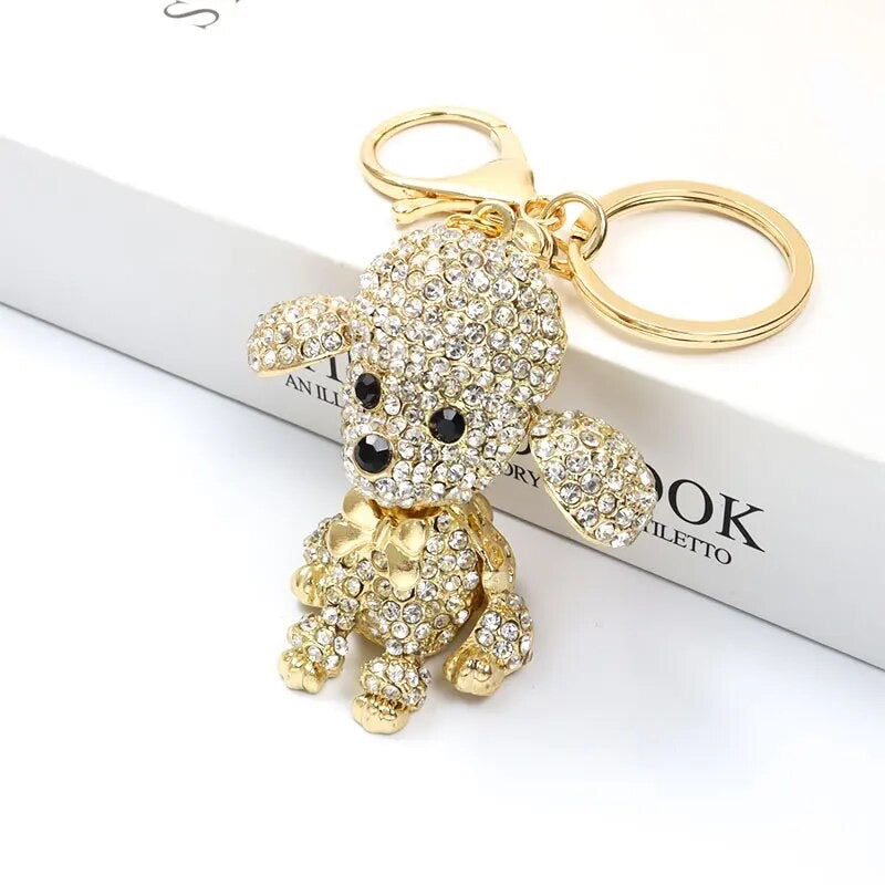 Poodle Purse Charm