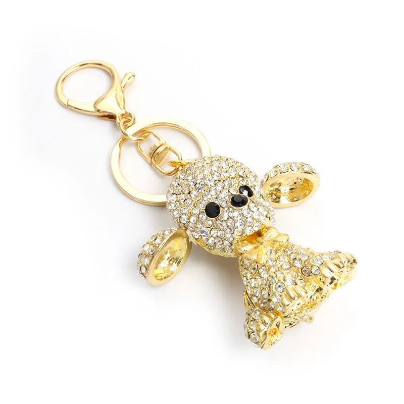 Poodle Purse Charm