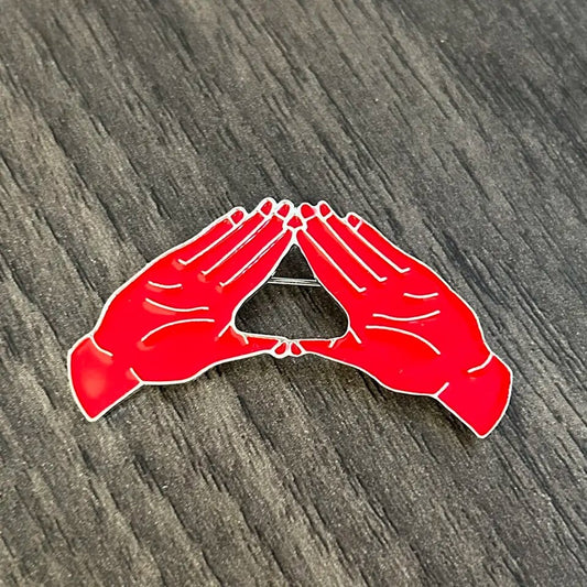 Red Palm Pin