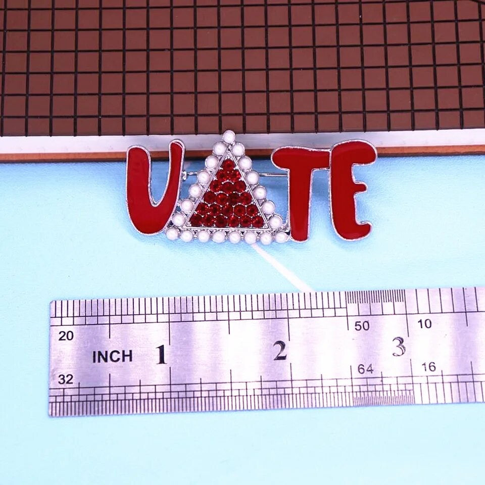 Pyramid Vote Pin