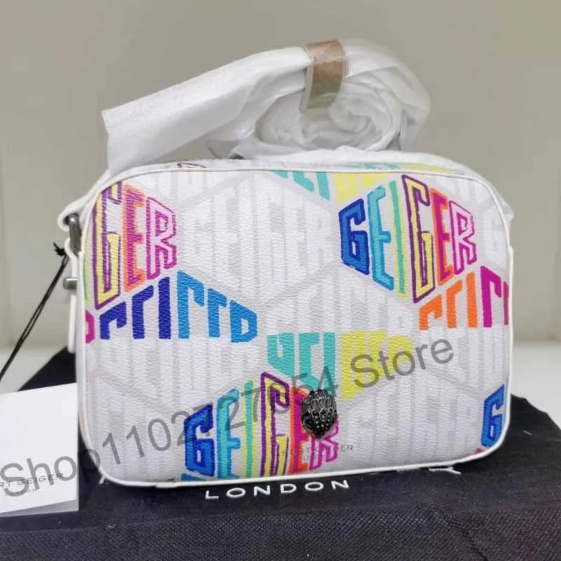 White KGL Crossbody Bag