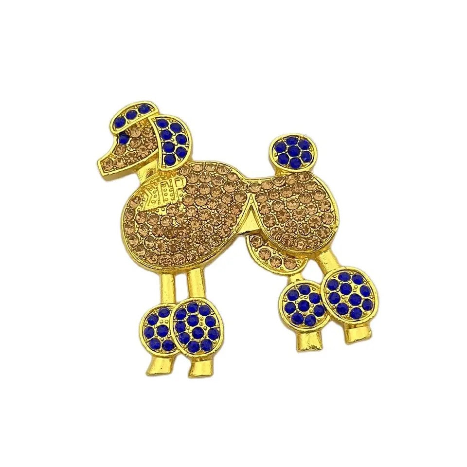 Poodle Pin