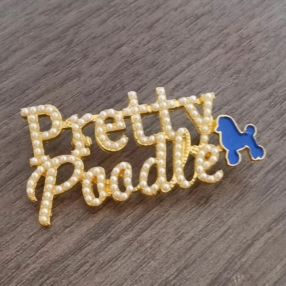 Pretty Poodle Pin