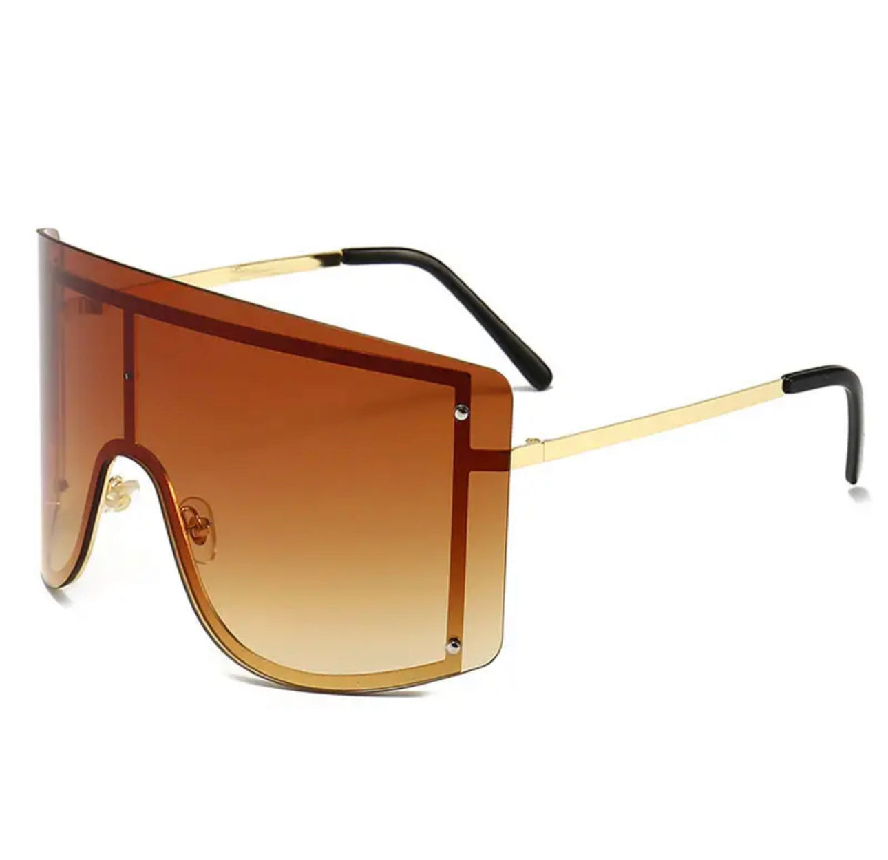 Oversized Gradient Color Sunglasses